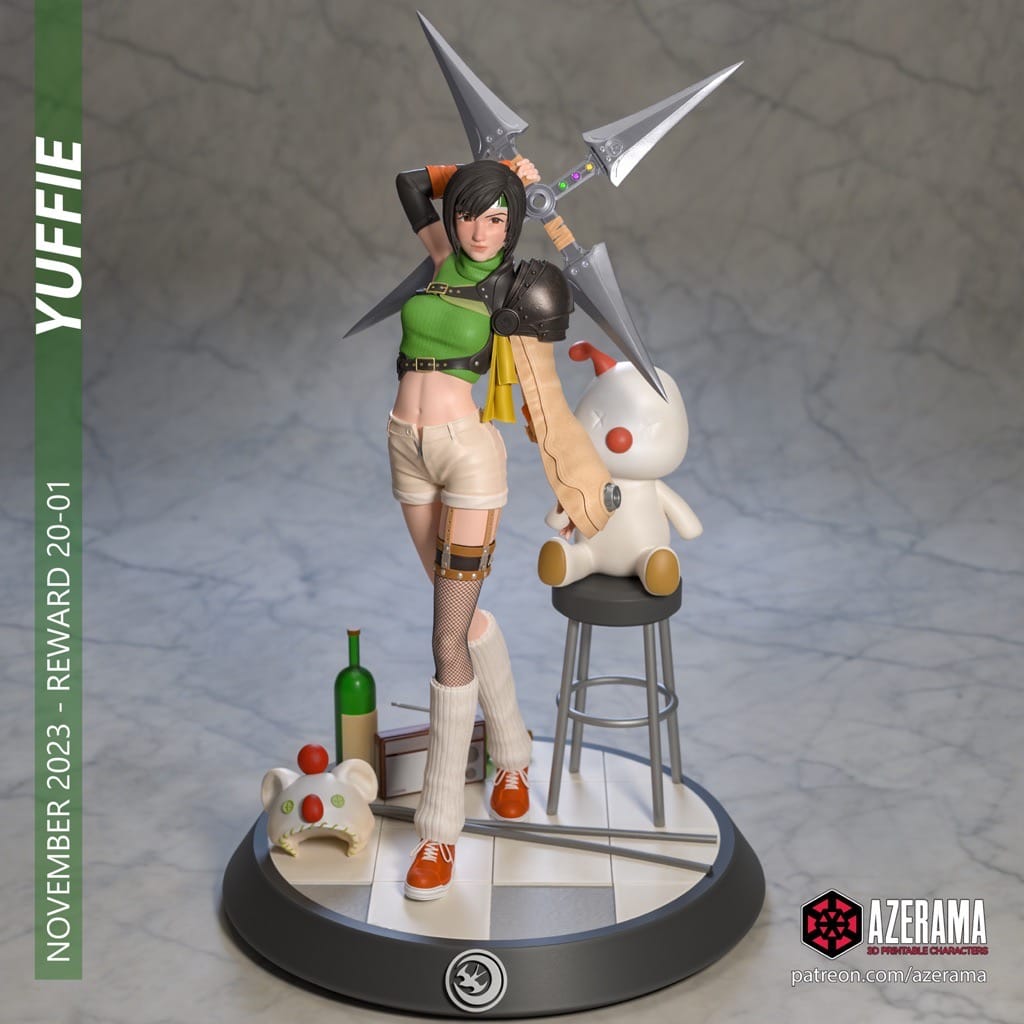 P站图纸印象馆 Azerama 最终幻想 尤菲·如月 Azerama 最终幻想 尤菲·如月