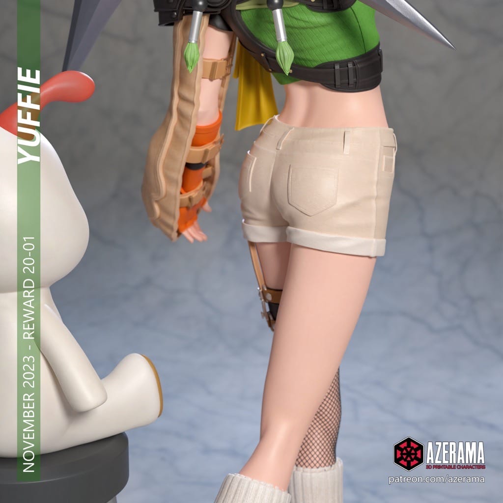 P站图纸印象馆 Azerama 最终幻想 尤菲·如月 Azerama 最终幻想 尤菲·如月