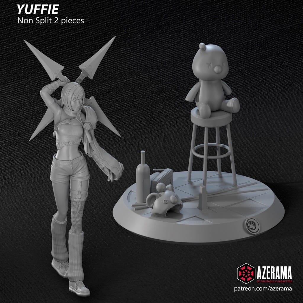 P站图纸印象馆 Azerama 最终幻想 尤菲·如月 Azerama 最终幻想 尤菲·如月