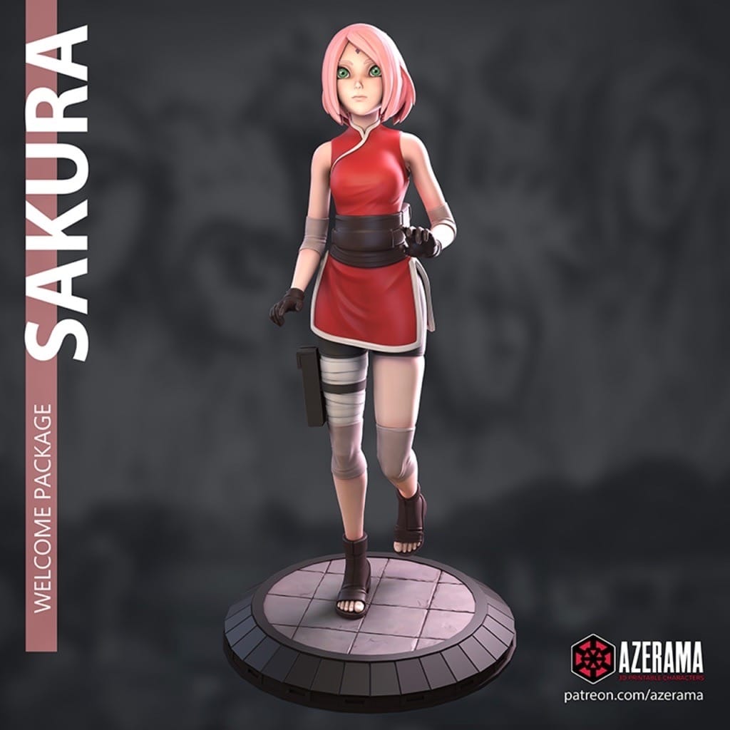 P站图纸印象馆 Azerama 火影忍者 春野樱 Azerama 火影忍者 春野樱