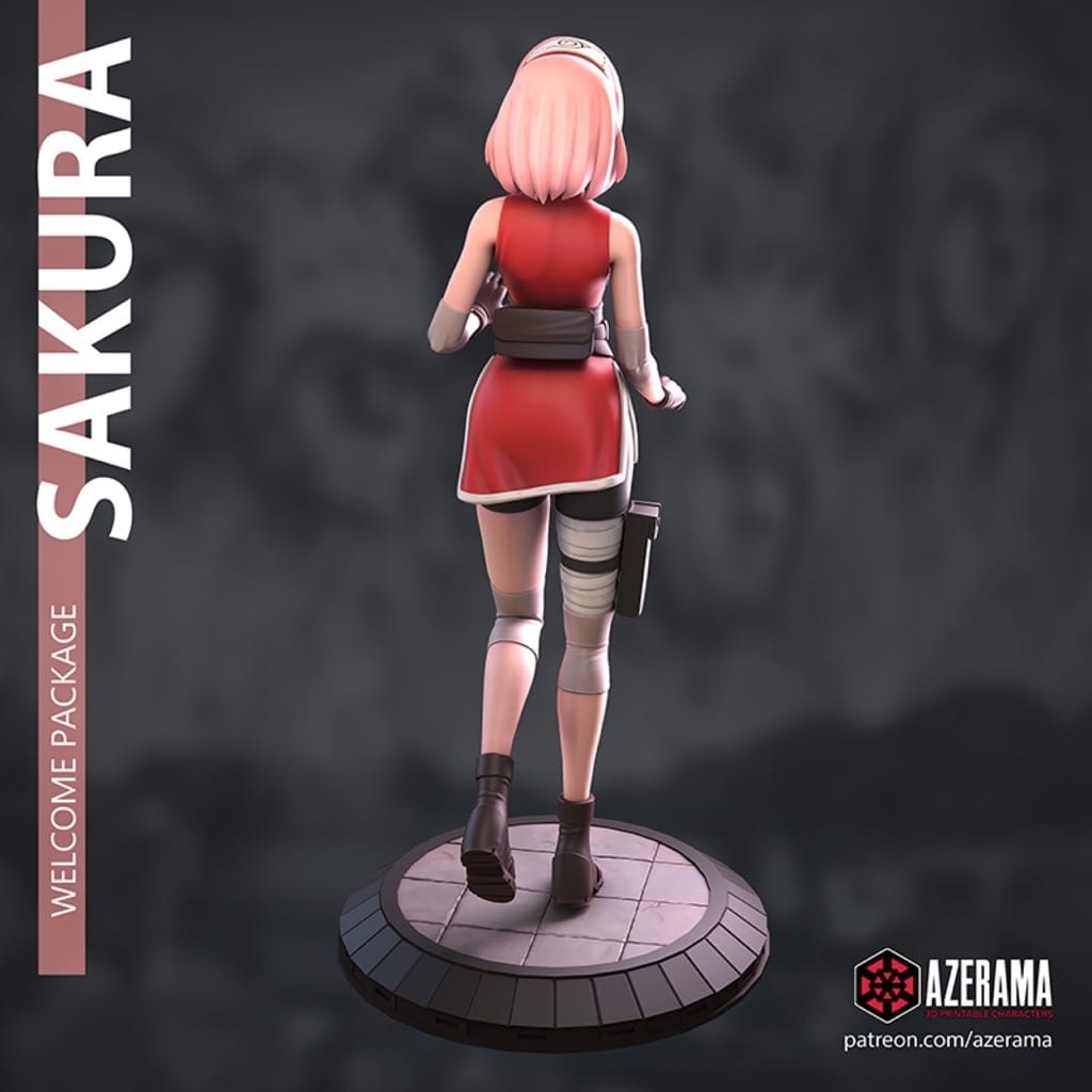 P站图纸印象馆 Azerama 火影忍者 春野樱 Azerama 火影忍者 春野樱