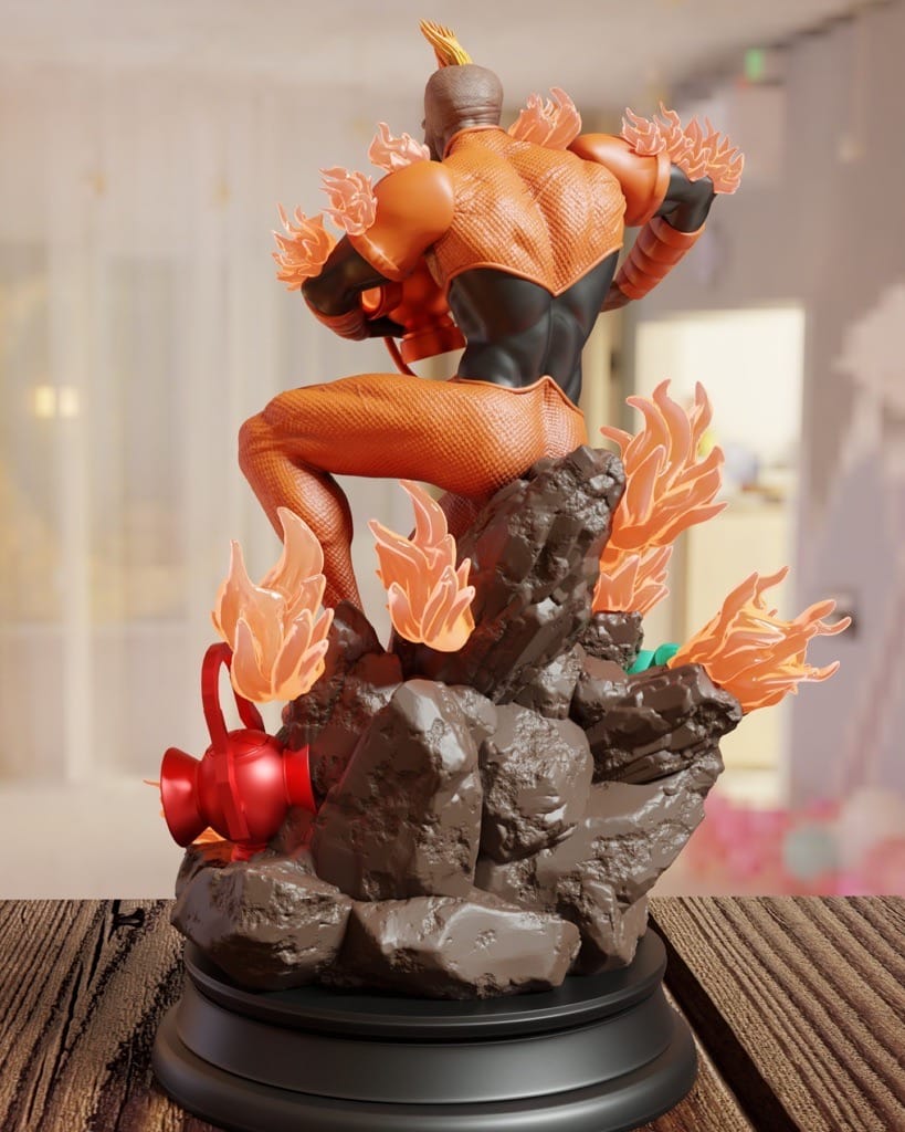 P站图纸印象馆 BrunoArt3D DC漫画 绿灯侠 橙灯军团 BrunoArt3D DC漫画 绿灯侠 橙灯军团