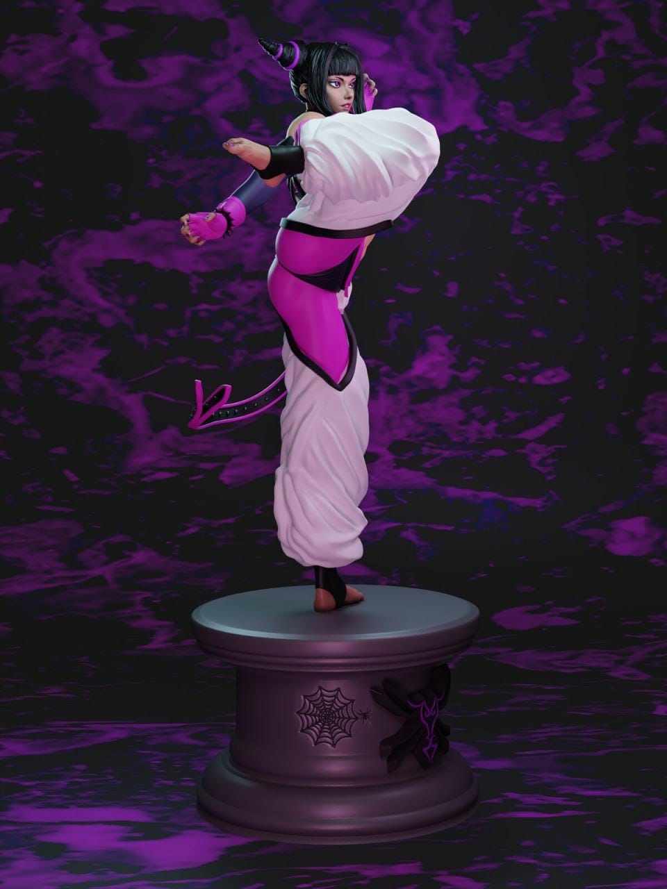 P站图纸印象馆 BrunoArt3D 街头霸王 朱莉 BrunoArt3D 街头霸王 朱莉