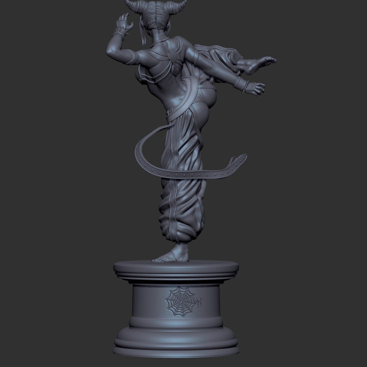 P站图纸印象馆 BrunoArt3D 街头霸王 朱莉 BrunoArt3D 街头霸王 朱莉