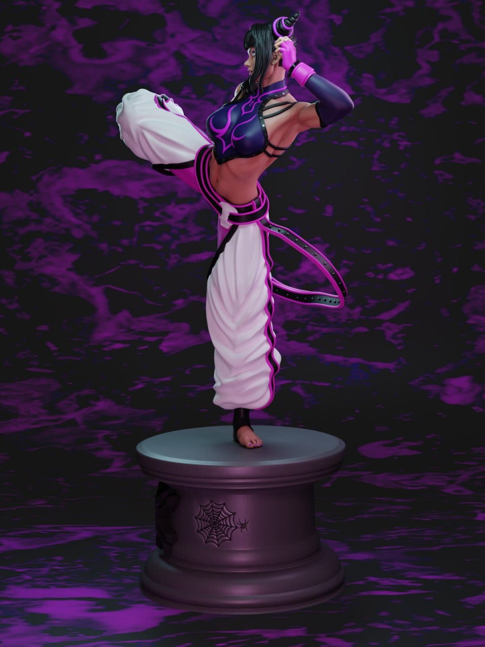 P站图纸印象馆 BrunoArt3D 街头霸王 朱莉 BrunoArt3D 街头霸王 朱莉