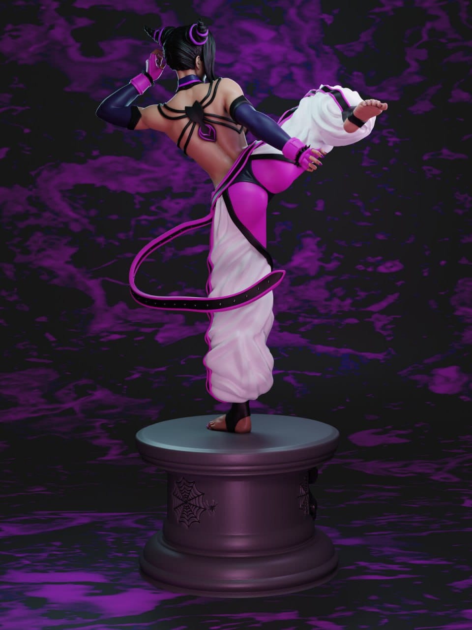 P站图纸印象馆 BrunoArt3D 街头霸王 朱莉 BrunoArt3D 街头霸王 朱莉