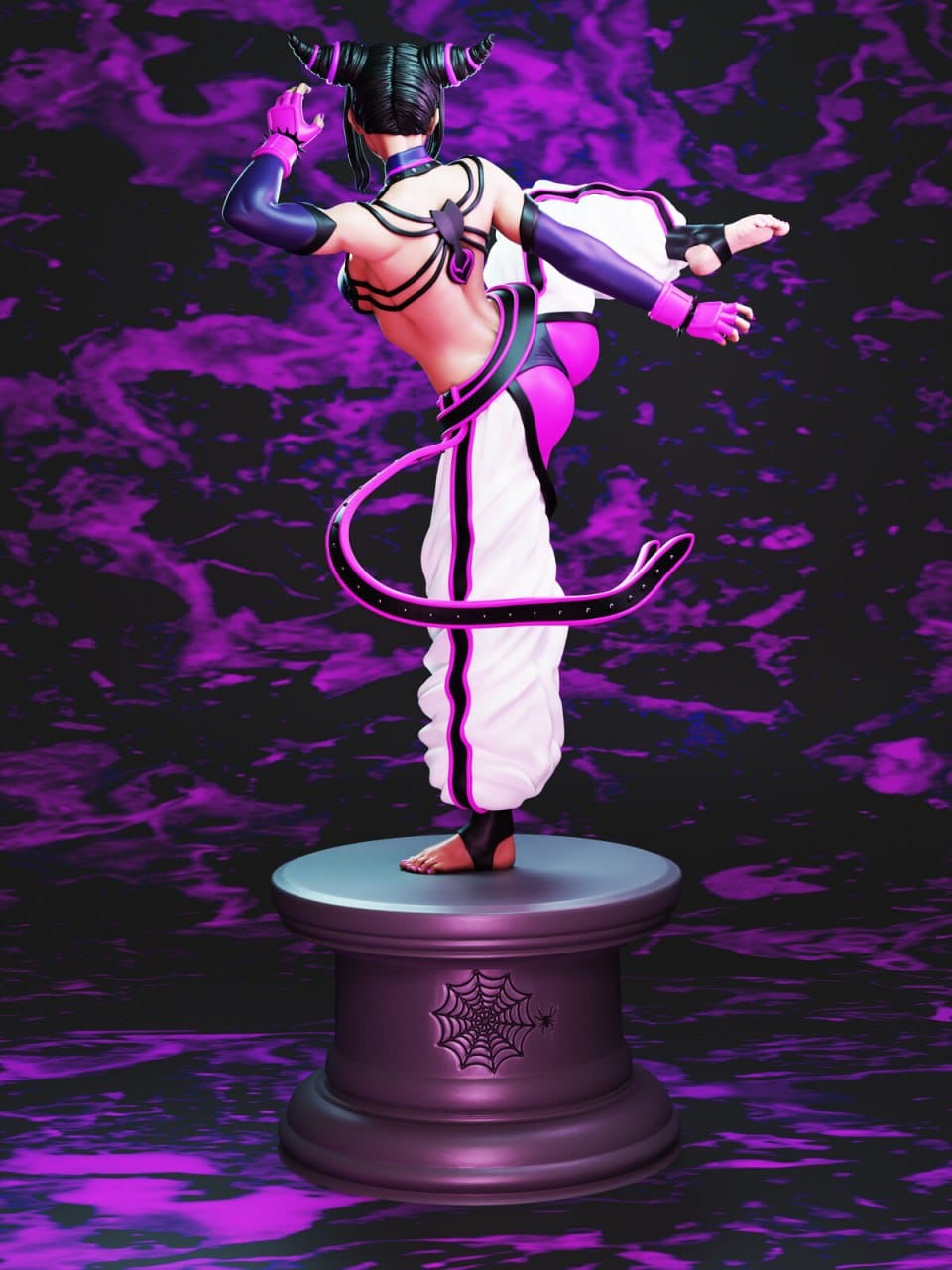 P站图纸印象馆 BrunoArt3D 街头霸王 朱莉 BrunoArt3D 街头霸王 朱莉