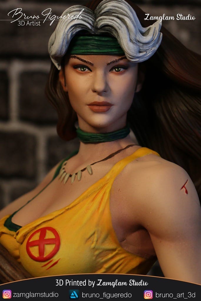 P站图纸印象馆 BrunoArt3D 漫威 Ⅹ战警 罗刹女 BrunoArt3D 漫威 Ⅹ战警 罗刹女