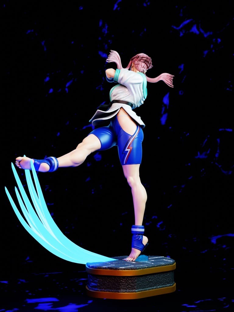 P站图纸印象馆 BrunoArt3D 街头霸王 玛浓 BrunoArt3D 街头霸王 玛浓