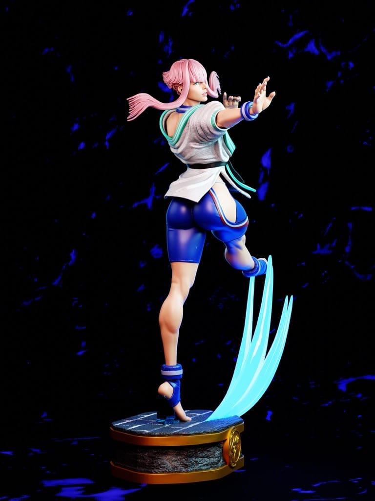 P站图纸印象馆 BrunoArt3D 街头霸王 玛浓 BrunoArt3D 街头霸王 玛浓