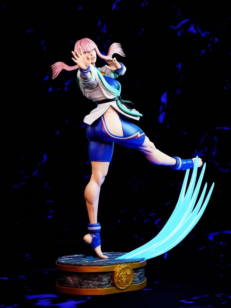 P站图纸印象馆 BrunoArt3D 街头霸王 玛浓 BrunoArt3D 街头霸王 玛浓