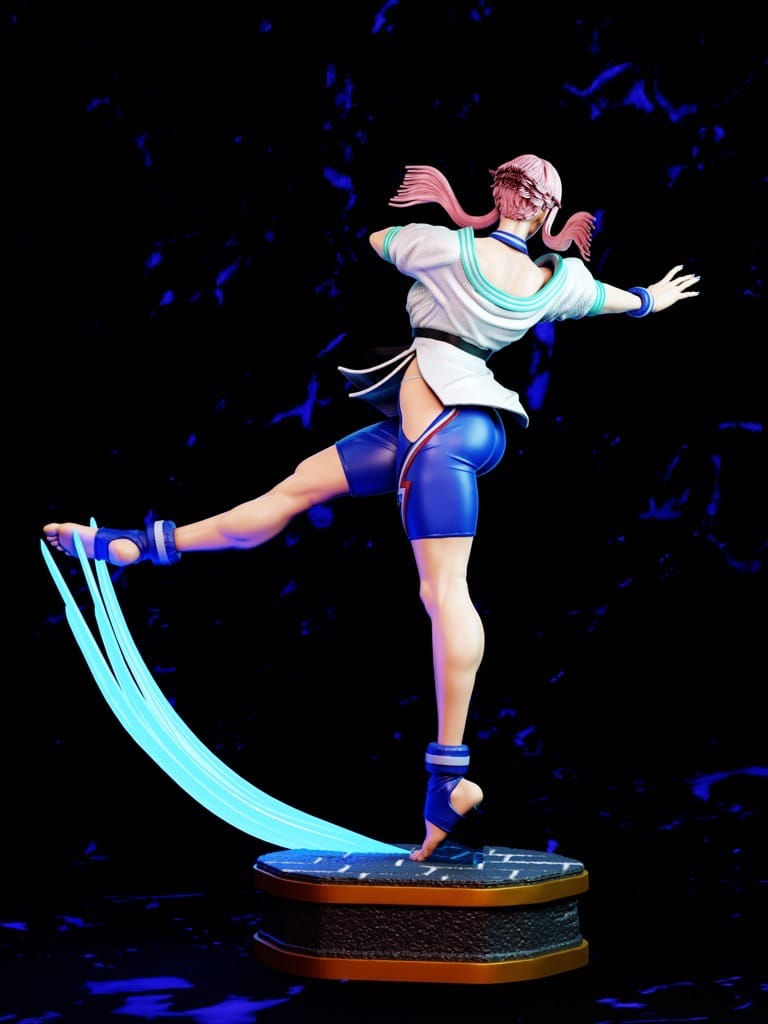 P站图纸印象馆 BrunoArt3D 街头霸王 玛浓 BrunoArt3D 街头霸王 玛浓