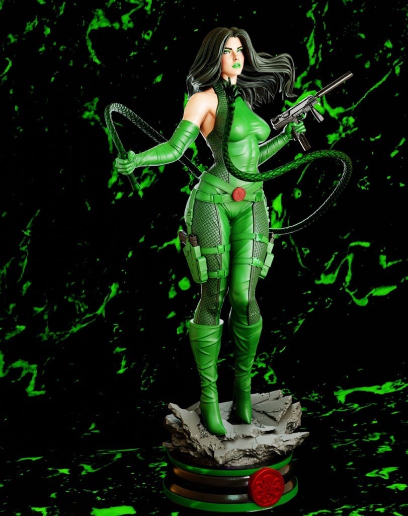 P站图纸印象馆 BrunoArt3D 漫威 美国队长 蝰蛇 BrunoArt3D 漫威 美国队长 蝰蛇