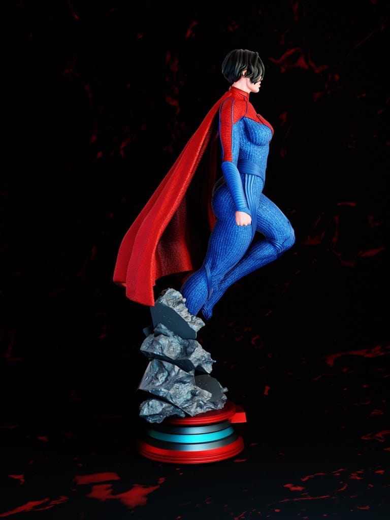 P站图纸印象馆 BrunoArt3D DC漫画 女超人 BrunoArt3D DC漫画 女超人