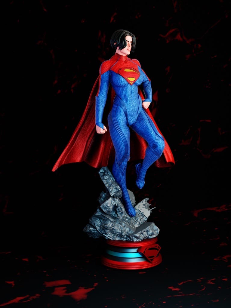 P站图纸印象馆 BrunoArt3D DC漫画 女超人 BrunoArt3D DC漫画 女超人