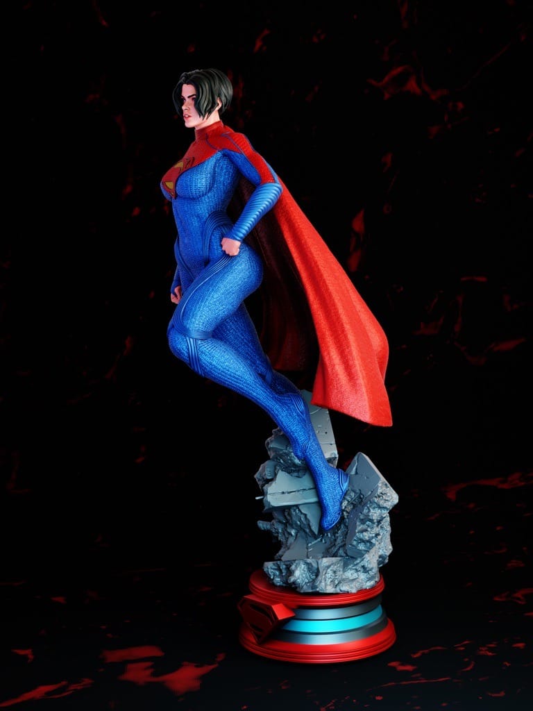 P站图纸印象馆 BrunoArt3D DC漫画 女超人 BrunoArt3D DC漫画 女超人