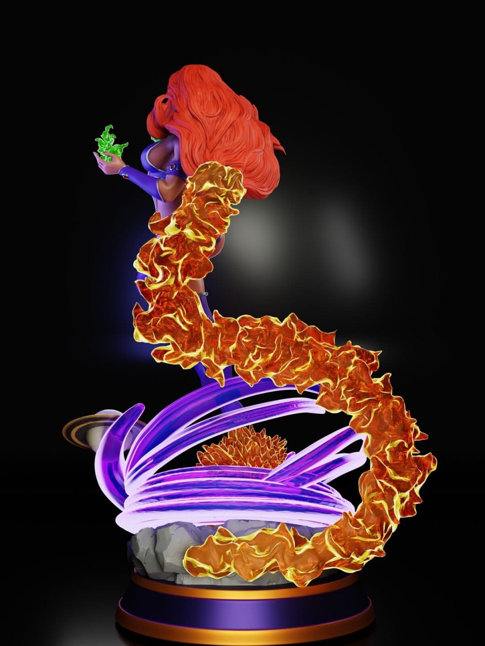 P站图纸印象馆 BrunoArt3D DC漫画 泰坦 星火 BrunoArt3D DC漫画 泰坦 星火