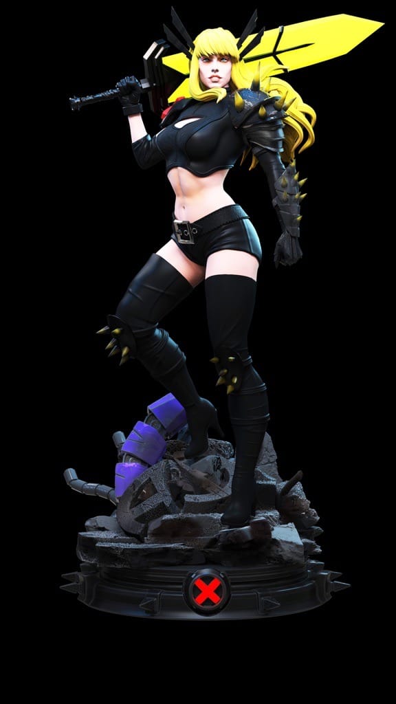 P站图纸印象馆 BrunoArt3D 漫威 X战警 秘客 BrunoArt3D 漫威 X战警 秘客