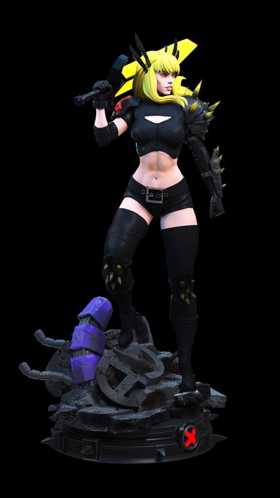 P站图纸印象馆 BrunoArt3D 漫威 X战警 秘客 BrunoArt3D 漫威 X战警 秘客