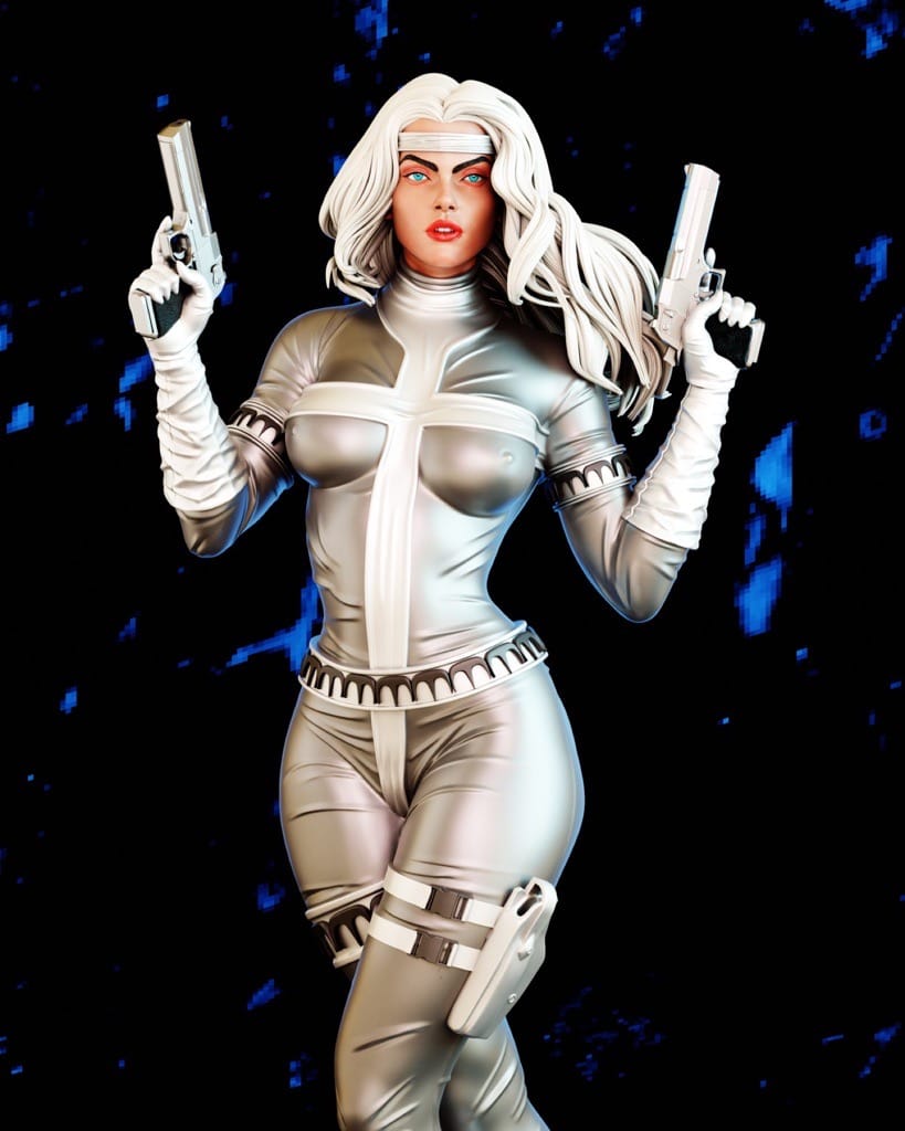 P站图纸印象馆 BrunoArt3D 漫威 蜘蛛侠 银貂 BrunoArt3D 漫威 蜘蛛侠 银貂