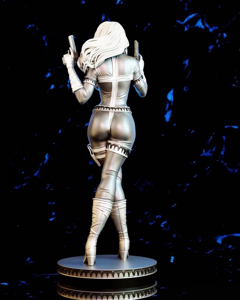 P站图纸印象馆 BrunoArt3D 漫威 蜘蛛侠 银貂 BrunoArt3D 漫威 蜘蛛侠 银貂