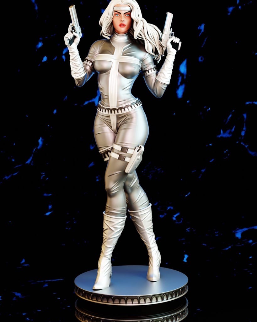 P站图纸印象馆 BrunoArt3D 漫威 蜘蛛侠 银貂 BrunoArt3D 漫威 蜘蛛侠 银貂