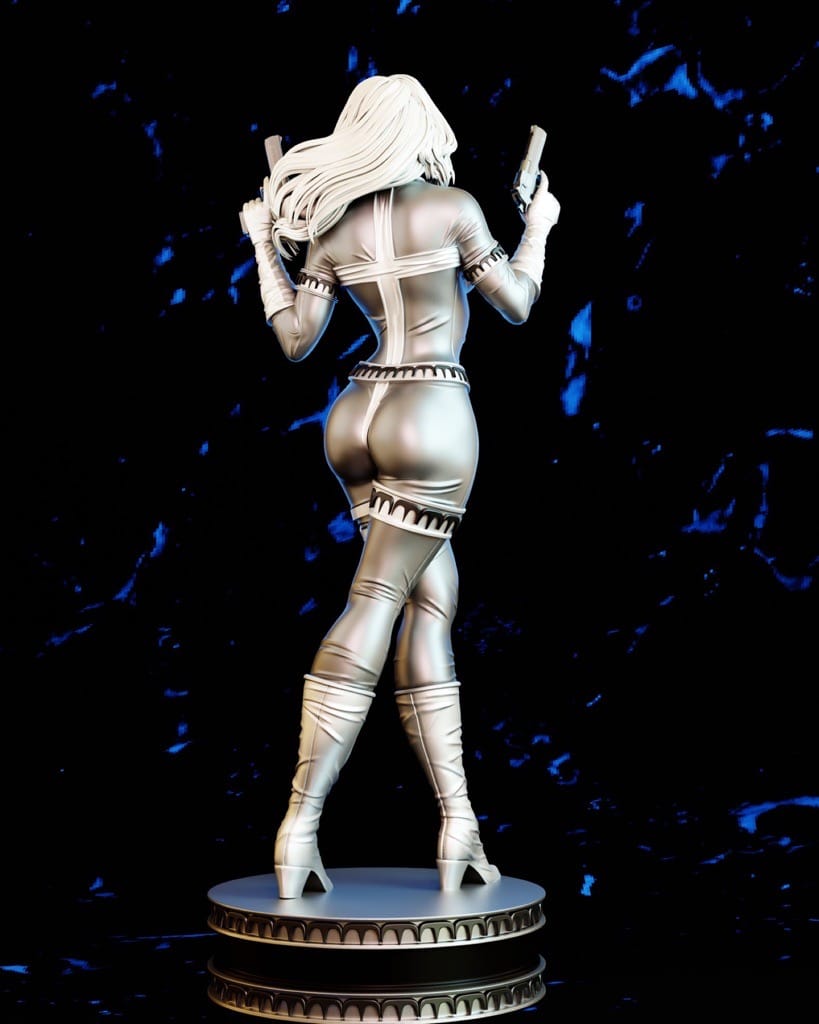 P站图纸印象馆 BrunoArt3D 漫威 蜘蛛侠 银貂 BrunoArt3D 漫威 蜘蛛侠 银貂