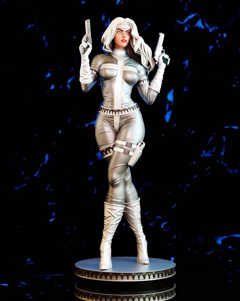 P站图纸印象馆 BrunoArt3D 漫威 蜘蛛侠 银貂 BrunoArt3D 漫威 蜘蛛侠 银貂