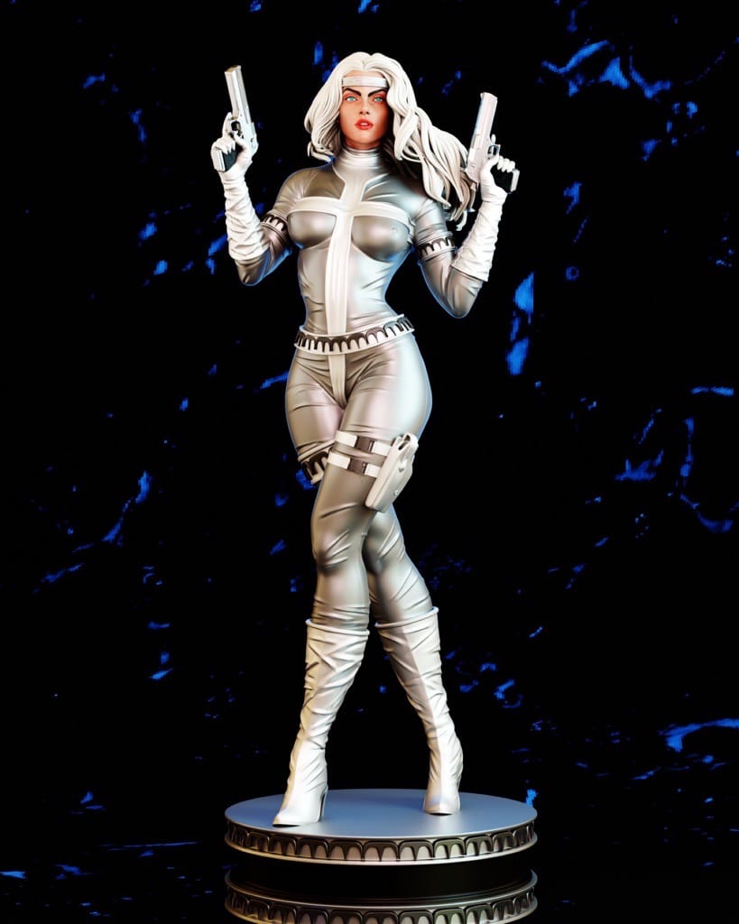 P站图纸印象馆 BrunoArt3D 漫威 蜘蛛侠 银貂 BrunoArt3D 漫威 蜘蛛侠 银貂