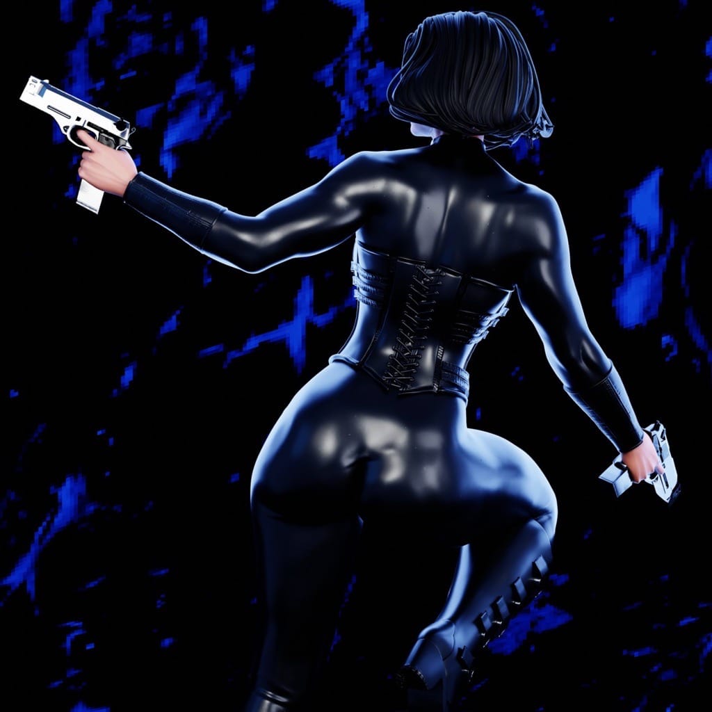 P站图纸印象馆 BrunoArt3D 漫威 Ⅹ战警 黑皇后 BrunoArt3D 漫威 Ⅹ战警 黑皇后