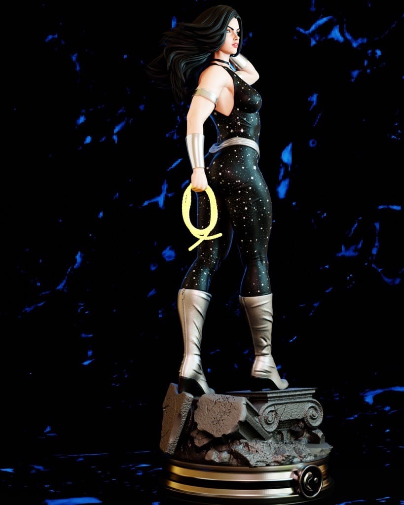 P站图纸印象馆 BrunoArt3D DC漫画 英勇与无畏 唐娜·特洛伊 BrunoArt3D DC漫画 英勇与无畏 唐娜·特洛伊