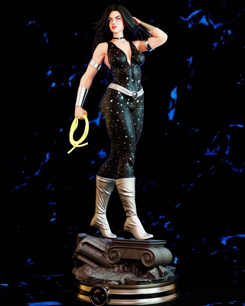 P站图纸印象馆 BrunoArt3D DC漫画 英勇与无畏 唐娜·特洛伊 BrunoArt3D DC漫画 英勇与无畏 唐娜·特洛伊