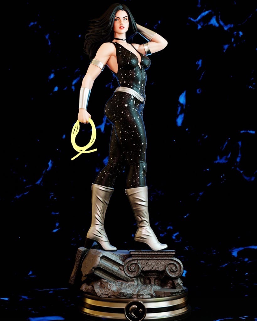 P站图纸印象馆 BrunoArt3D DC漫画 英勇与无畏 唐娜·特洛伊 BrunoArt3D DC漫画 英勇与无畏 唐娜·特洛伊