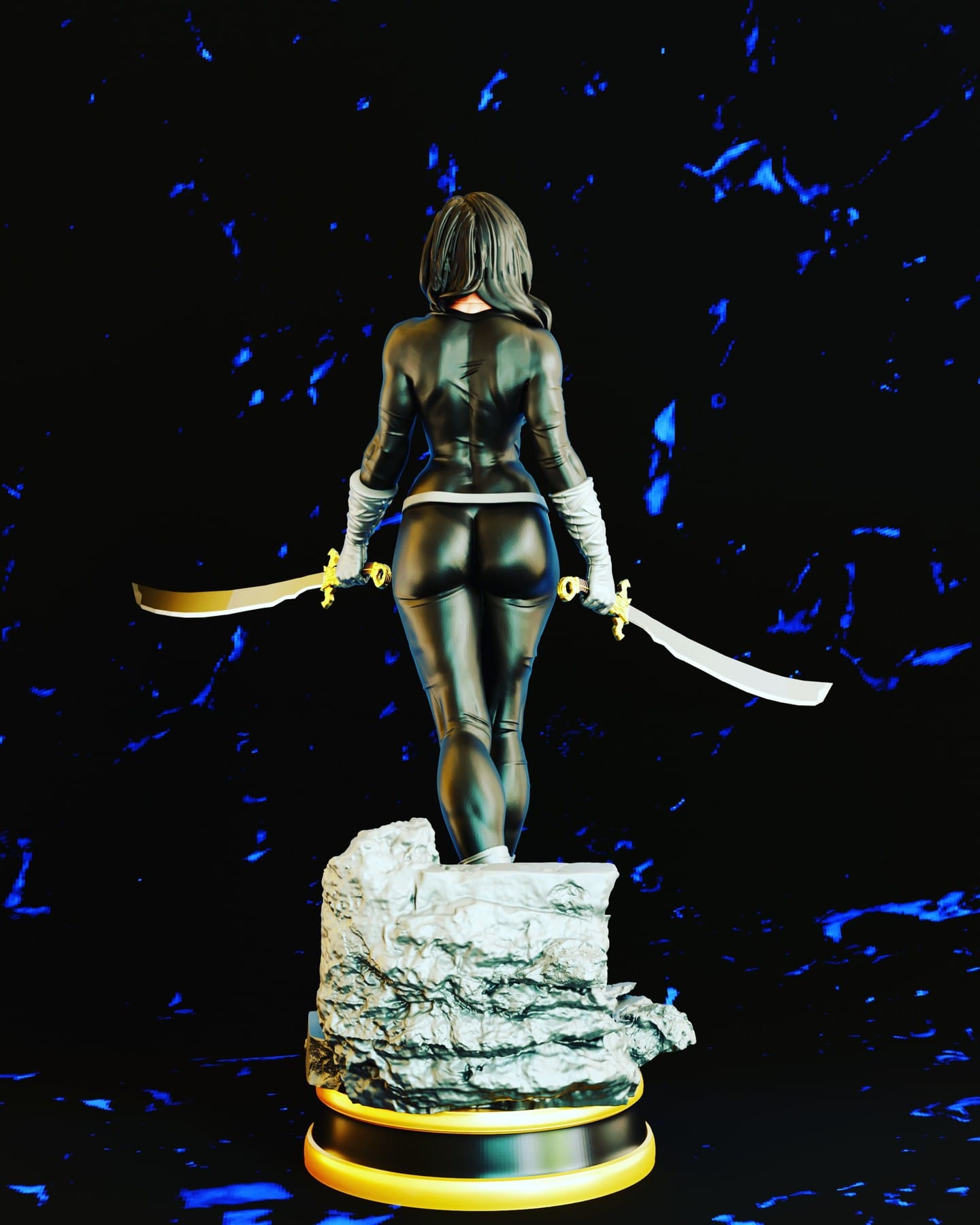 P站图纸印象馆 BrunoArt3D DC漫画 蝙蝠侠 恶魔之女 BrunoArt3D DC漫画 蝙蝠侠 恶魔之女