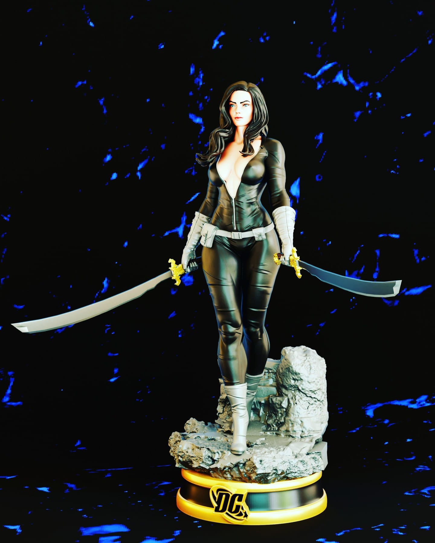 P站图纸印象馆 BrunoArt3D DC漫画 蝙蝠侠 恶魔之女 BrunoArt3D DC漫画 蝙蝠侠 恶魔之女