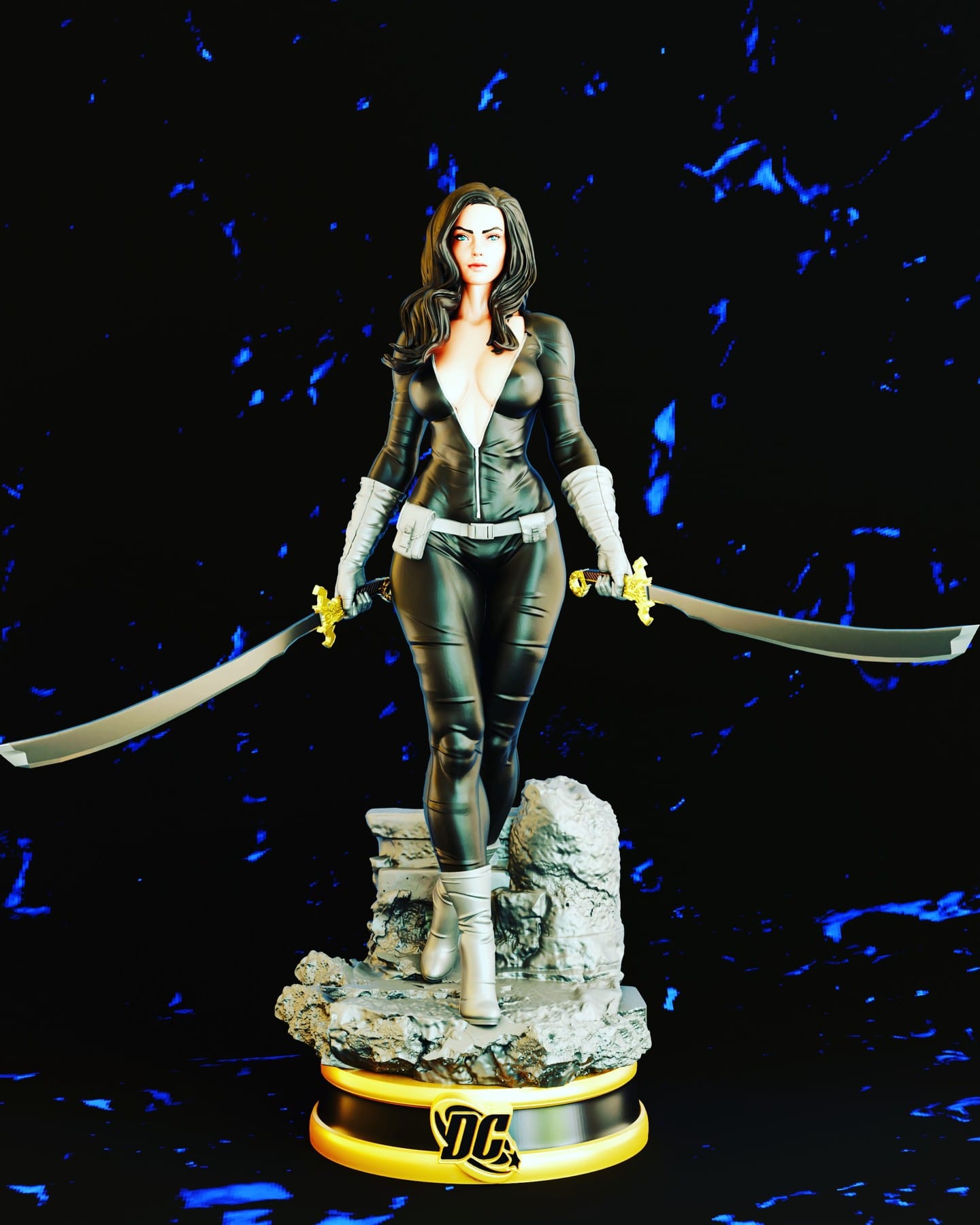 P站图纸印象馆 BrunoArt3D DC漫画 蝙蝠侠 恶魔之女 BrunoArt3D DC漫画 蝙蝠侠 恶魔之女