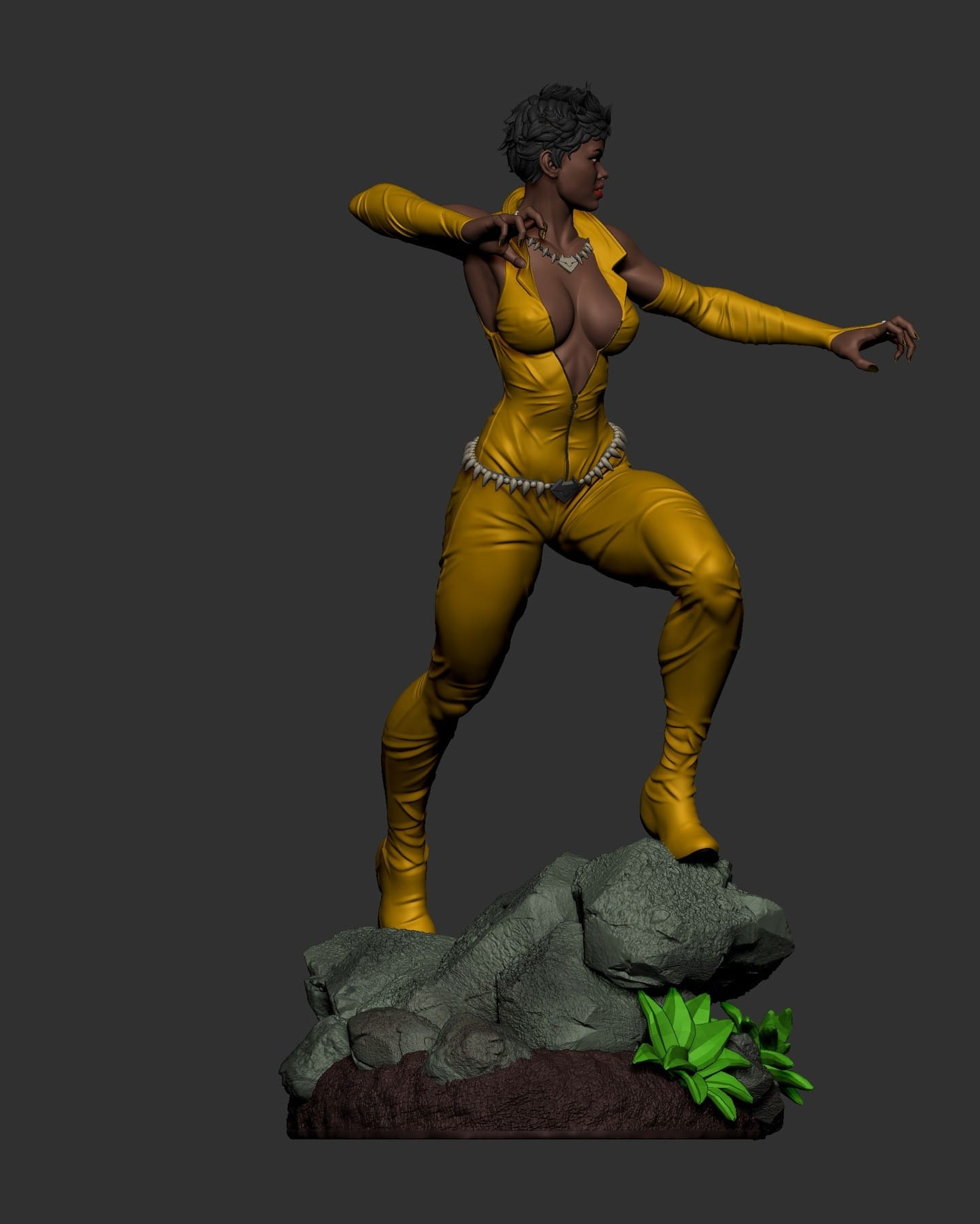 P站图纸印象馆 BrunoArt3D DC漫画 动作漫画 雌狐 BrunoArt3D DC漫画 动作漫画 雌狐