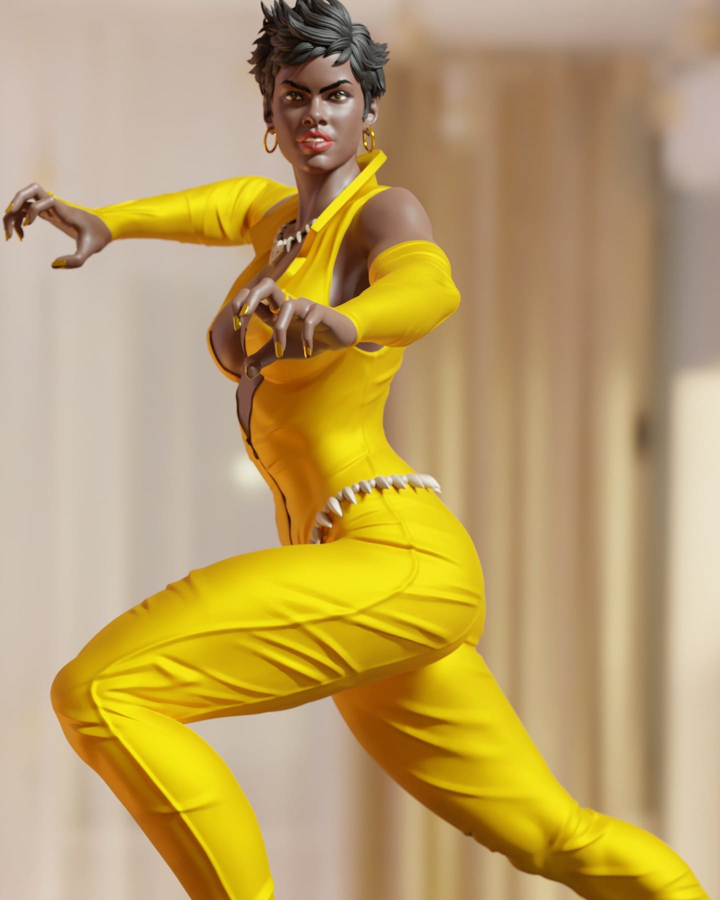 P站图纸印象馆 BrunoArt3D DC漫画 动作漫画 雌狐 BrunoArt3D DC漫画 动作漫画 雌狐