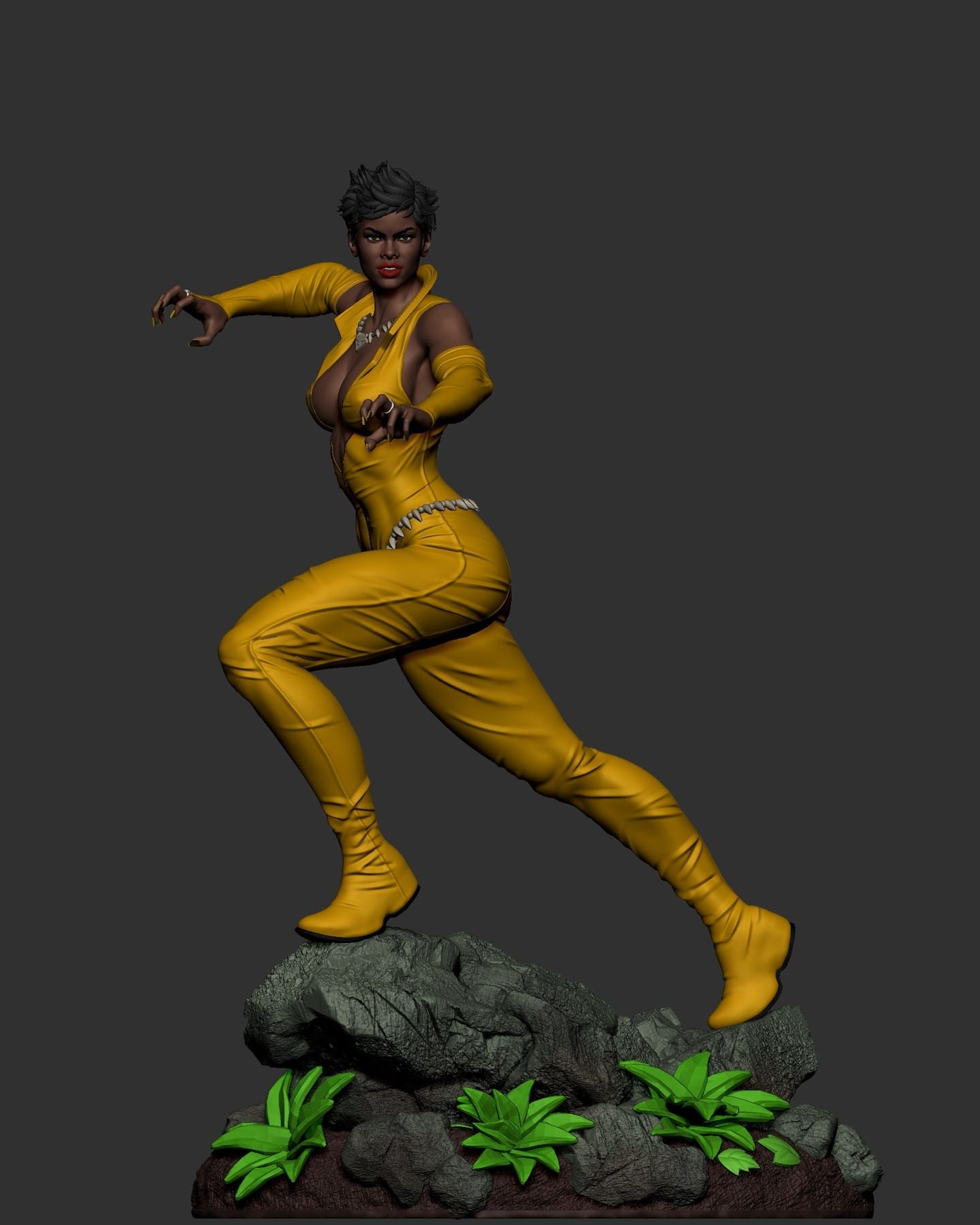 P站图纸印象馆 BrunoArt3D DC漫画 动作漫画 雌狐 BrunoArt3D DC漫画 动作漫画 雌狐