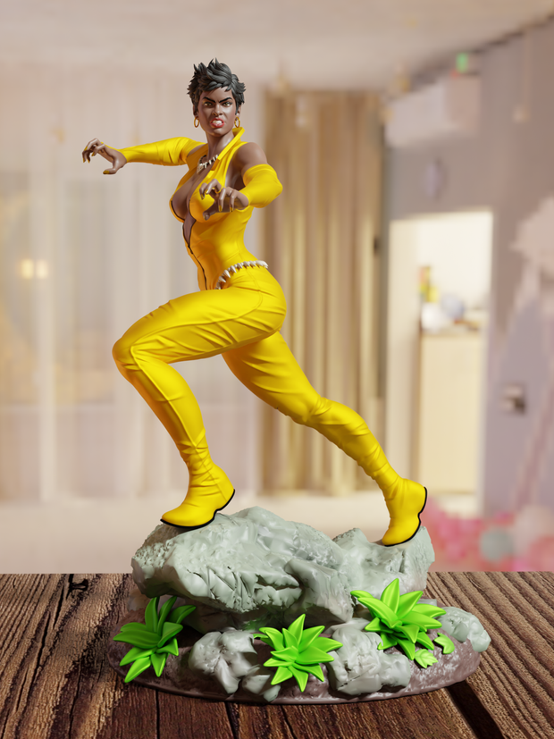 P站图纸印象馆 BrunoArt3D DC漫画 动作漫画 雌狐 BrunoArt3D DC漫画 动作漫画 雌狐