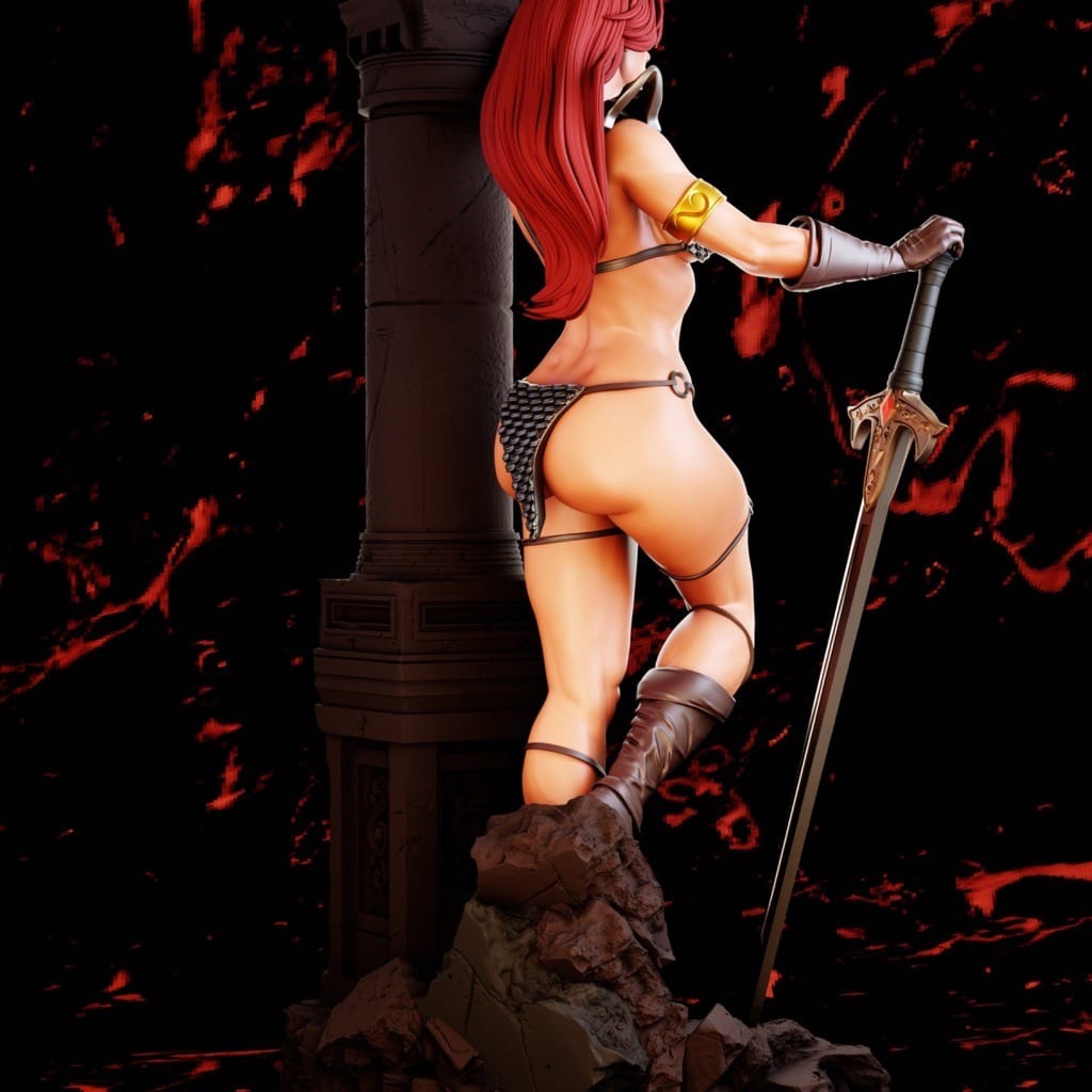 P站图纸印象馆 BrunoArt3D 女王神剑 BrunoArt3D 女王神剑