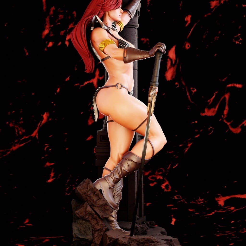 P站图纸印象馆 BrunoArt3D 女王神剑 BrunoArt3D 女王神剑