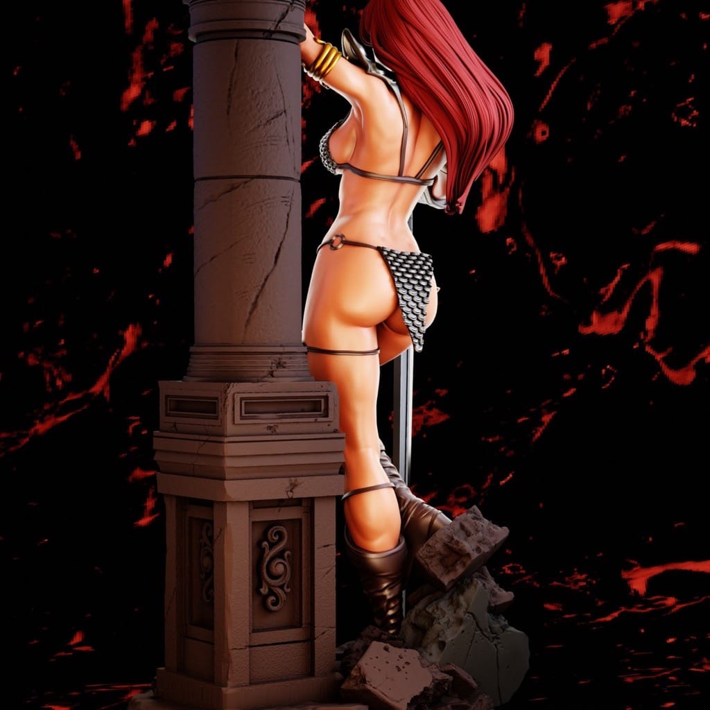 P站图纸印象馆 BrunoArt3D 女王神剑 BrunoArt3D 女王神剑