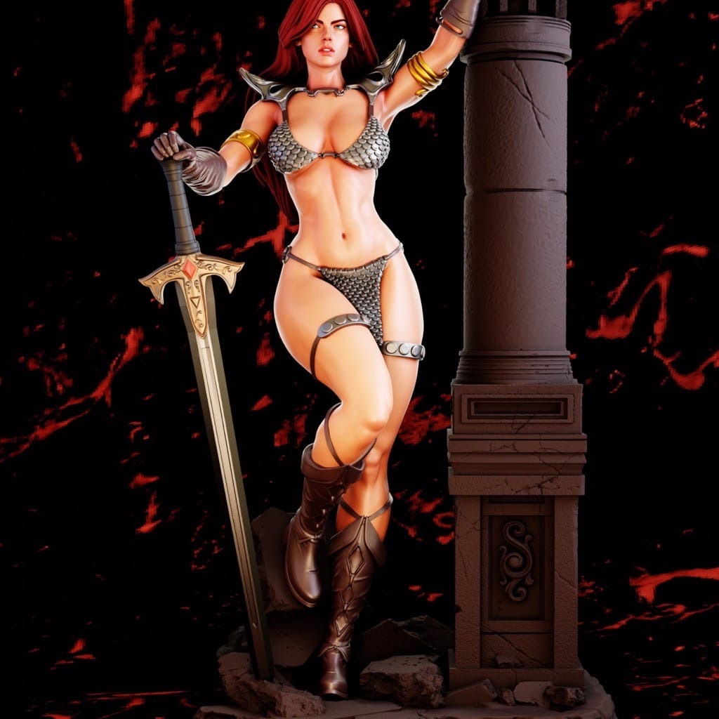 P站图纸印象馆 BrunoArt3D 女王神剑 BrunoArt3D 女王神剑