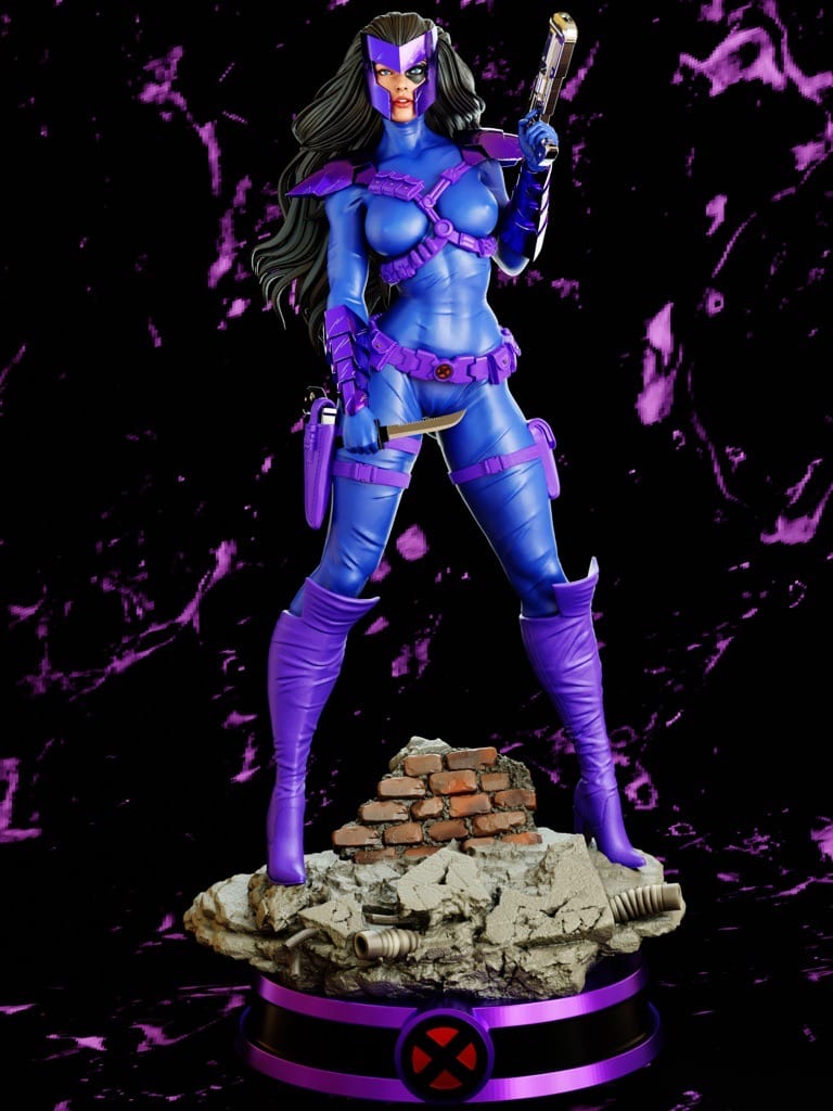 P站图纸印象馆 BrunoArt3D 漫威 超级争霸战 多米诺 BrunoArt3D 漫威 超级争霸战 多米诺