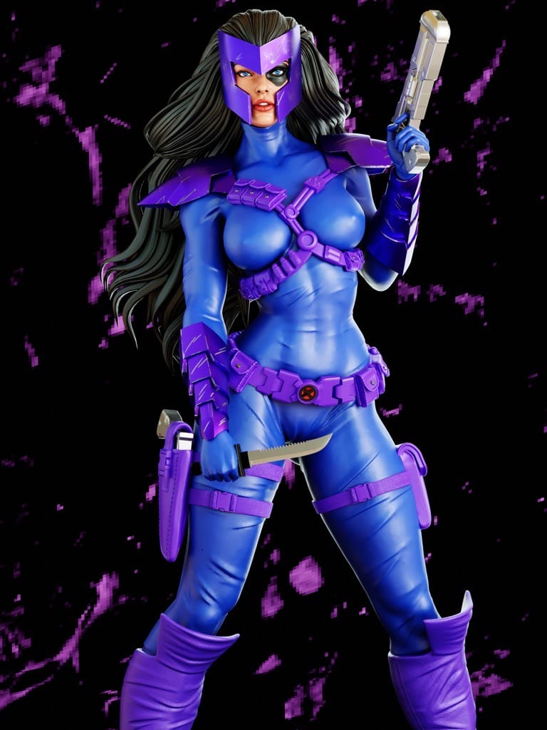 P站图纸印象馆 BrunoArt3D 漫威 超级争霸战 多米诺 BrunoArt3D 漫威 超级争霸战 多米诺