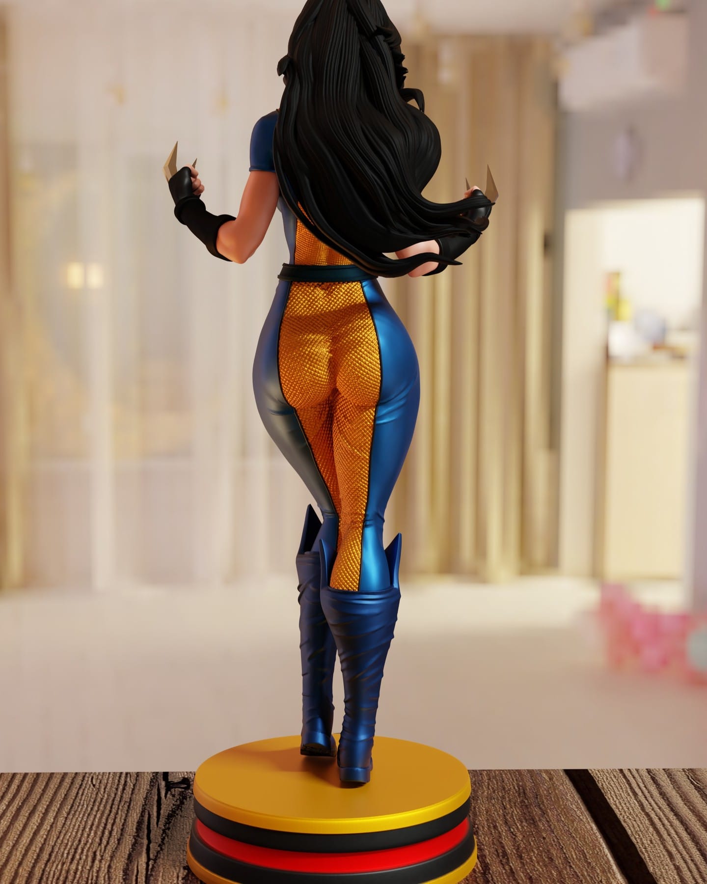 P站图纸印象馆 BrunoArt3D 漫威 金刚狼 克隆人X-23 BrunoArt3D 漫威 金刚狼 克隆人X-23