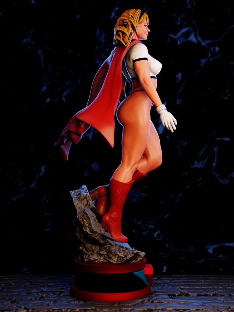 P站图纸印象馆 BrunoArt3D DC漫画 女超人 BrunoArt3D DC漫画 女超人