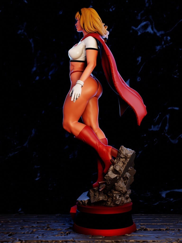 P站图纸印象馆 BrunoArt3D DC漫画 女超人 BrunoArt3D DC漫画 女超人