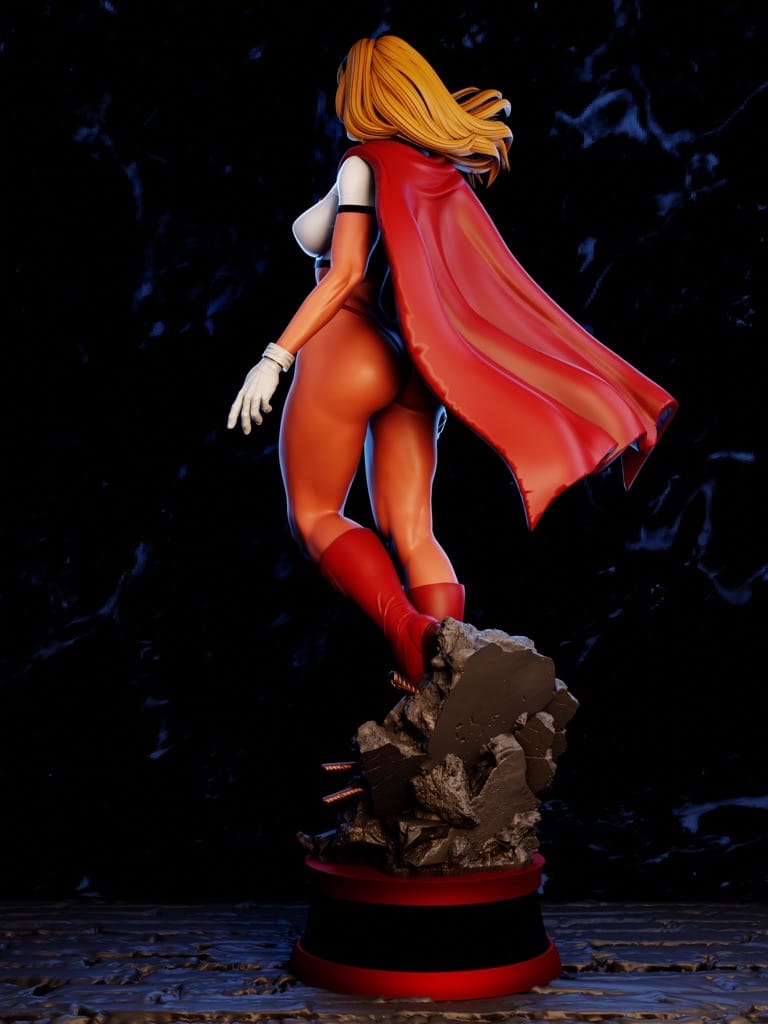 P站图纸印象馆 BrunoArt3D DC漫画 女超人 BrunoArt3D DC漫画 女超人